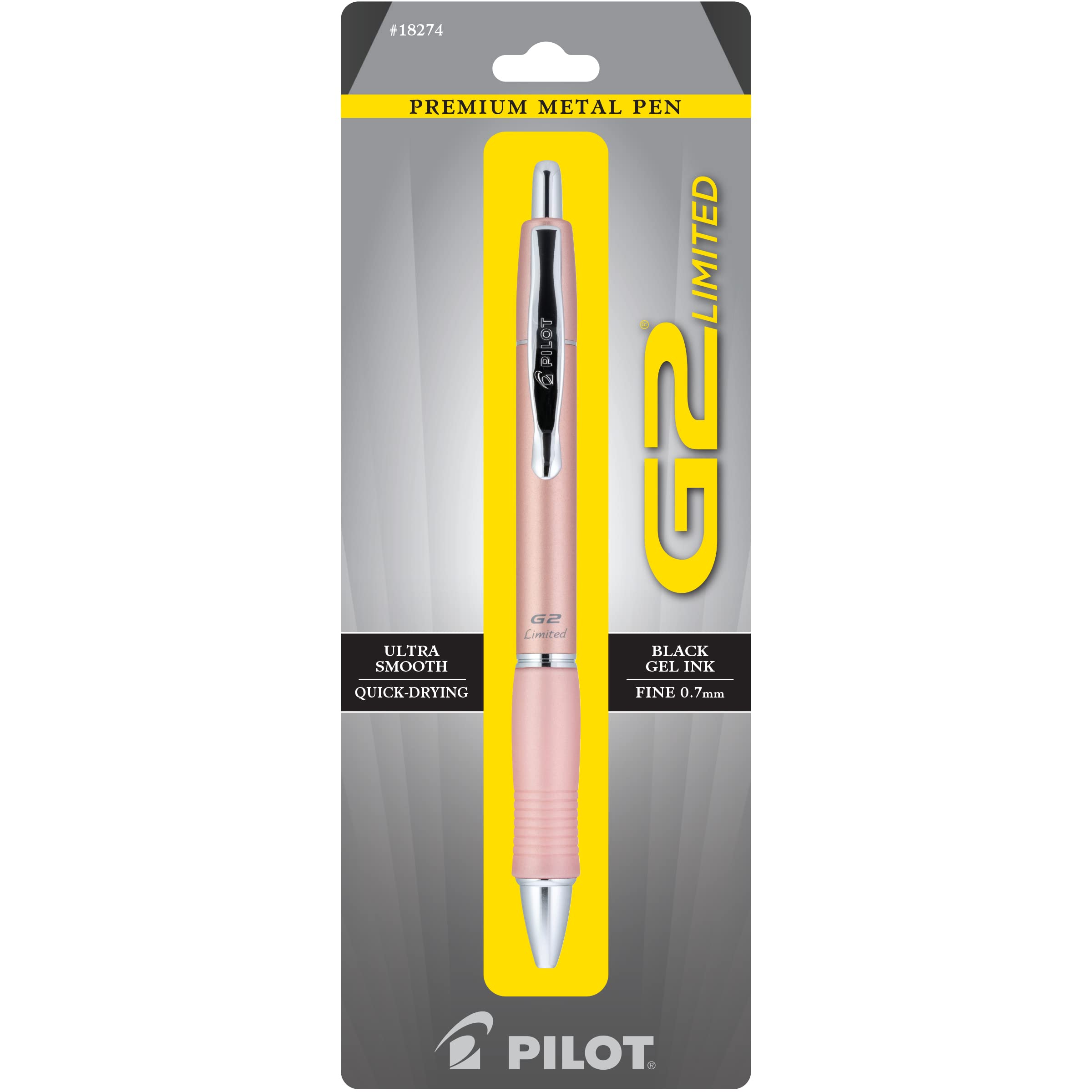 Bolígrafo De Gel Pilot G2 Limited Premium, 0,7 Mm, Oro Rosa - Venta Internacional. $586