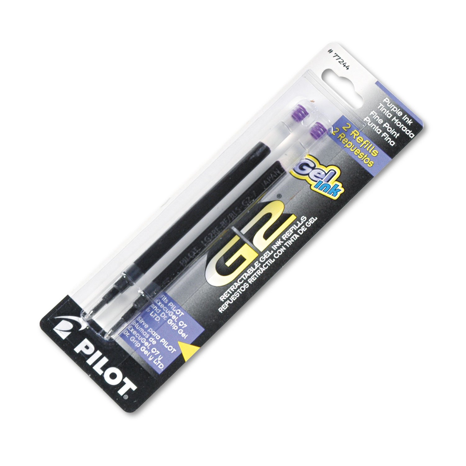Foto 1 | Recambios De Tinta De Gel Pilot G2 Fine Point De 0,7 Mm, Color Morado, Paquete De 2 - Venta Internacional.