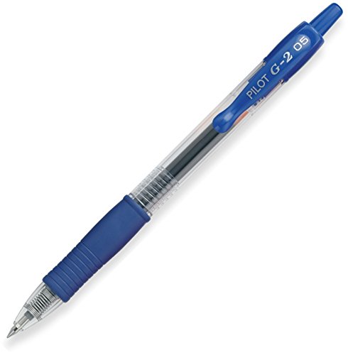Foto 3 pulgar | Bolígrafos De Gel Pilot G2 Premium Con Punta Extrafina De 0,5 Mm, Color Azul - Venta Internacional.