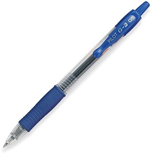 Foto 2 | Bolígrafos De Gel Pilot G2 Premium Con Punta Extrafina De 0,5 Mm, Color Azul - Venta Internacional.