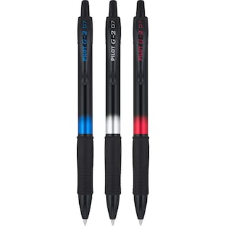 Foto 2 | Bolígrafos De Gel Pilot G2, Edición Especial, Punta Fina, 0,7 Mm, Paquete De 3 - Venta Internacional.