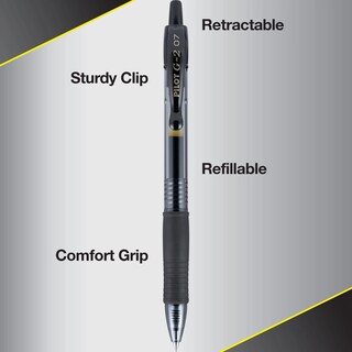 Foto 4 | Bolígrafos De Gel Pilot G2, Edición Especial, Punta Fina, 0,7 Mm, Paquete De 3 - Venta Internacional.