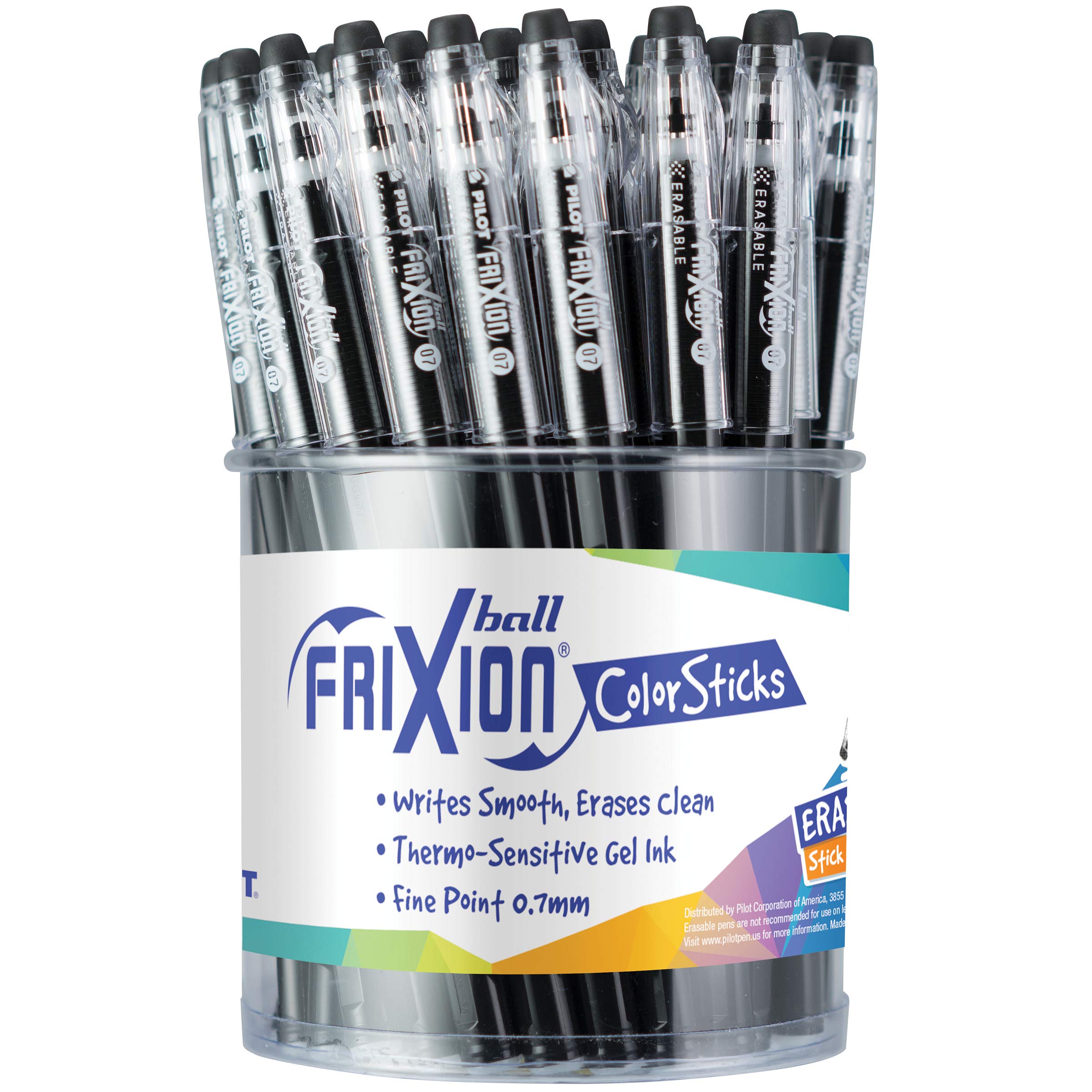 Foto 2 | Bolígrafos De Tinta De Gel Pilot Frixion Colorsticks De Punta Fina 0,7 Mm 36 - Venta Internacional.