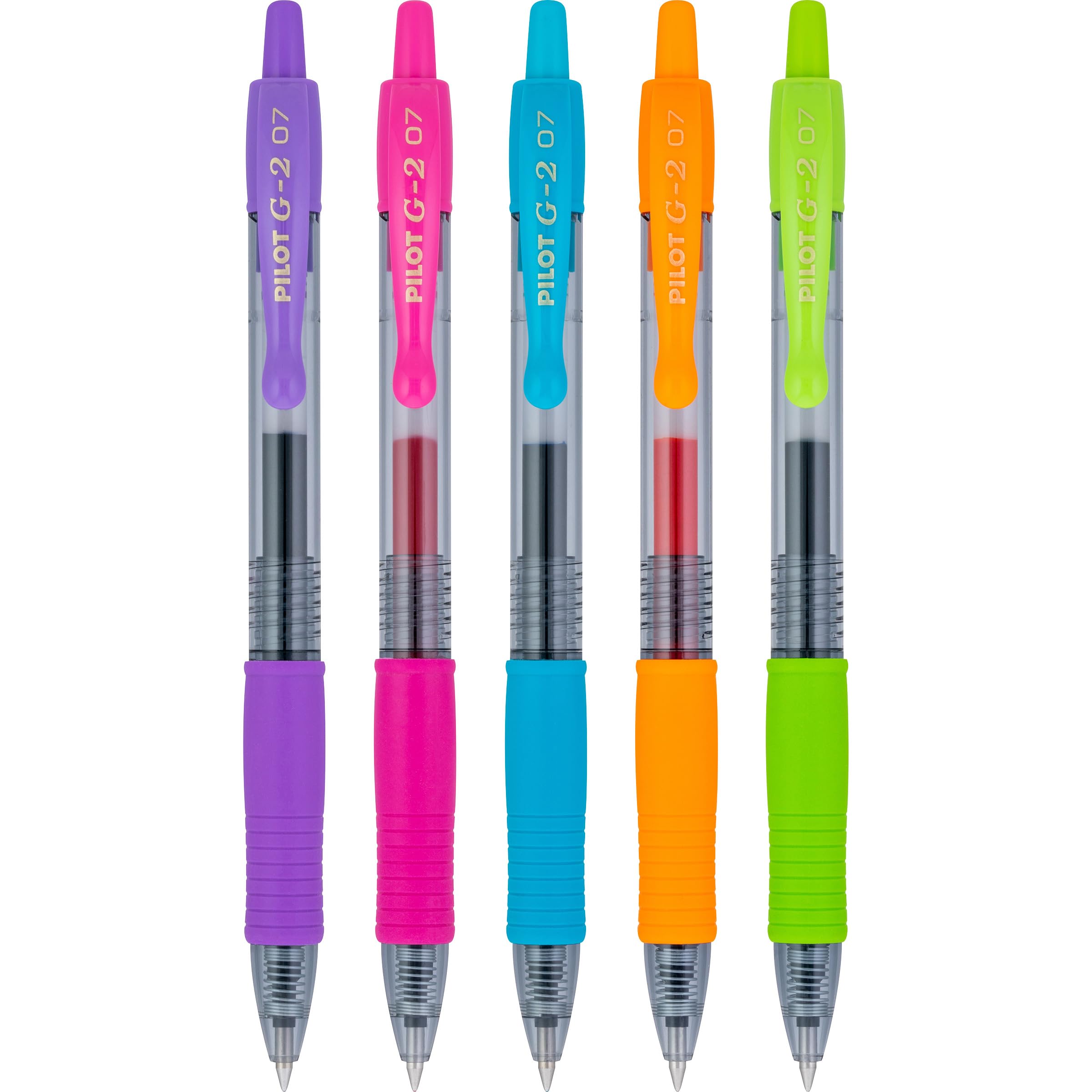 Foto 6 pulgar | Bolígrafos De Gel Pilot G2 Premium De Punta Fina De 0,7 Mm, Paquete De 5 - Venta Internacional.