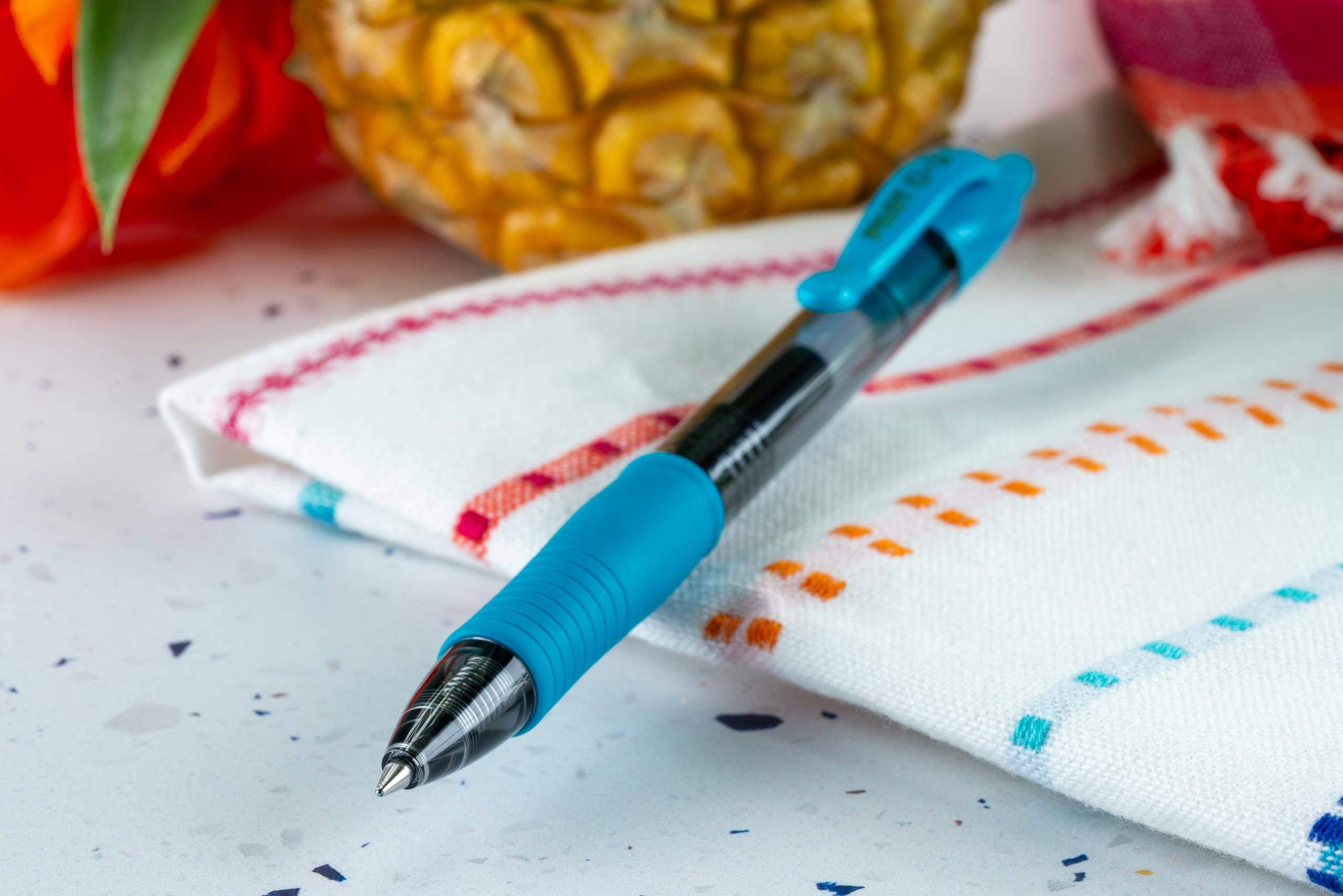 Foto 6 | Bolígrafos De Gel Pilot G2 Premium De Punta Fina De 0,7 Mm, Paquete De 5 - Venta Internacional.