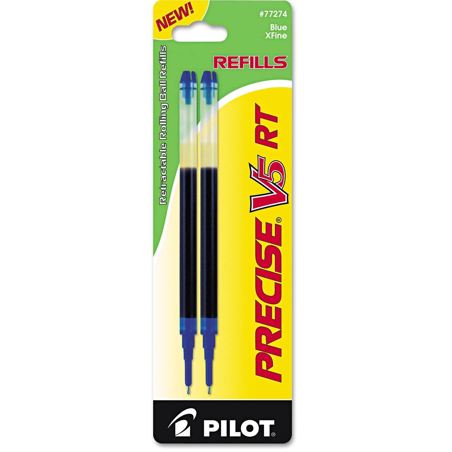 Foto 2 pulgar | Recambios De Tinta Pilot Precise V5 Rt Extrafine Point Blue X2 - Venta Internacional.