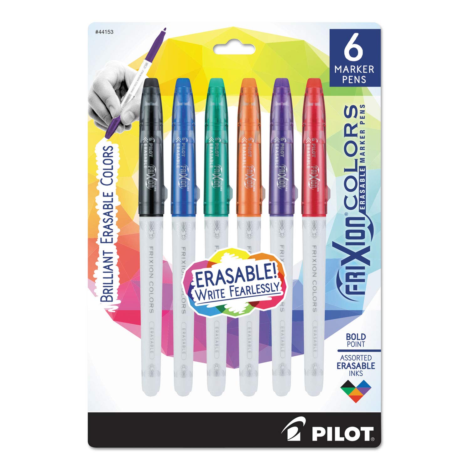 Foto 2 pulgar | Marcadores Pilot Frixion Colors Borrables 6 Piezas - Venta Internacional