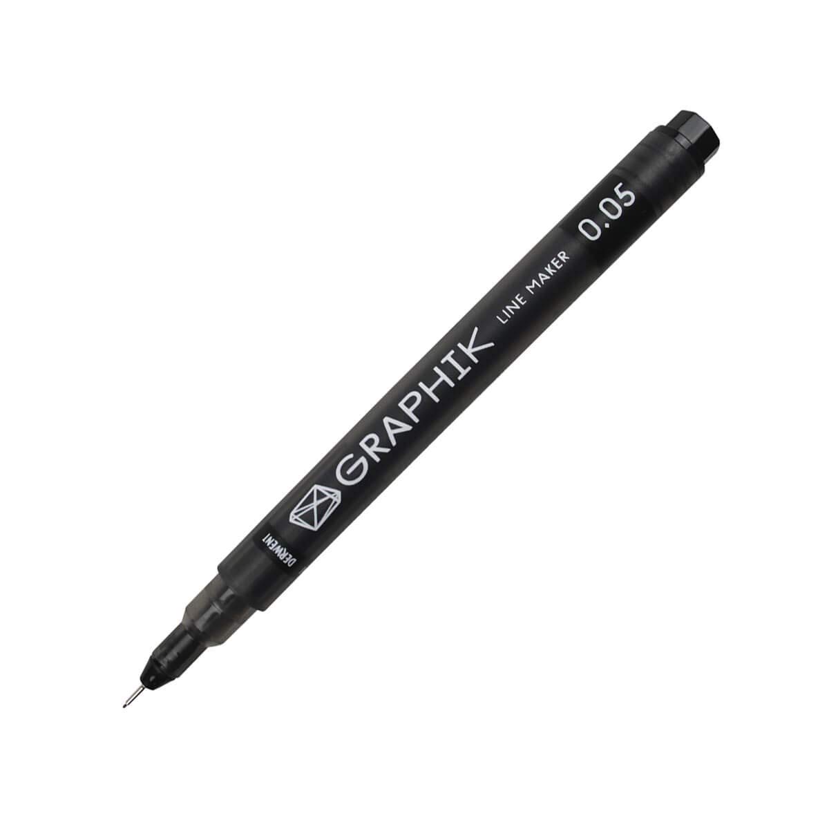 Foto 2 pulgar | Tinta Pigmentada Negra A Base De Agua Pen Derwent Line Maker De 0,05 Mm - Venta Internacional.