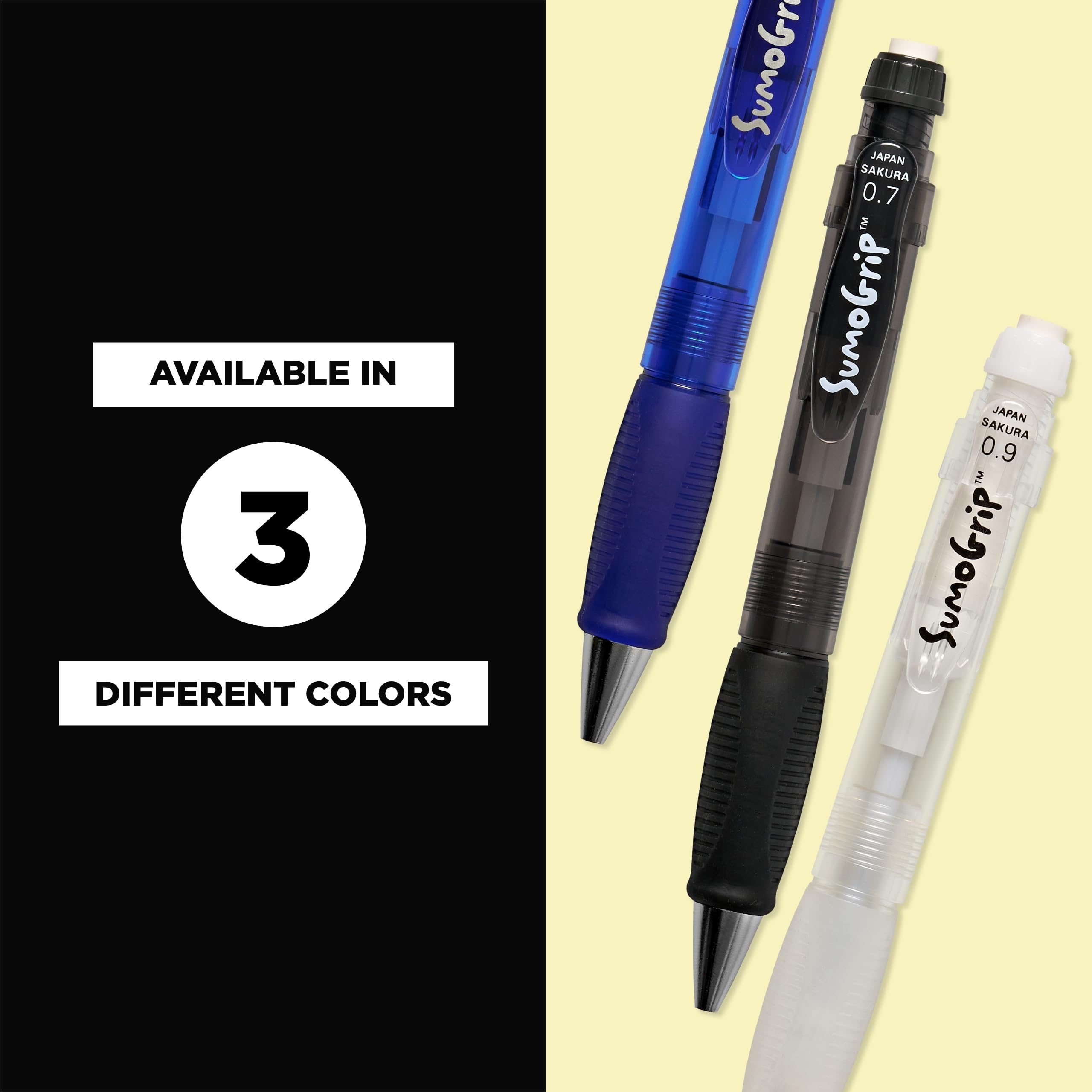 Foto 6 | Lápiz Mecánico Sakura Sumogrip De 0,5 Mm Con Agarre Cómodo - Venta Internacional.