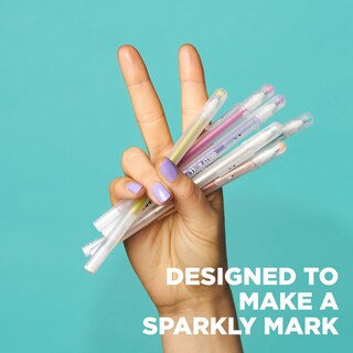 Foto 5 | Bolígrafos De Gel Con Purpurina Sakura Gelly Roll Stardust, Tinta Transparente, Paquete De 6 - Venta Internacional.