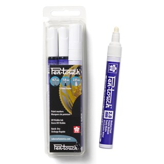 Foto 1 | Marcadores De Pintura Sakura Pen-touch Uv, Luz Negra, Paquete De 3 - Venta Internacional.