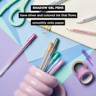Foto 4 | Bolígrafos De Gel Sakura Gelly Roll Silver Shadow Bold Point, Paquete De 5 - Venta Internacional.