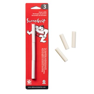Foto 1 | Lápiz Mecánico Eraser Refill Sakura Sumogrip 0.5/0.7/0.9 Mm - Venta Internacional.