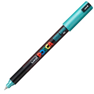 Foto 2 | Marcador De Pintura Art Posca Px89888000, Ancho De Línea: 0,7 Mm, Color Verde Metálico - Venta Internacional.