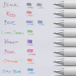Foto 6 | Bolígrafo De Gel Líquido Pentel Energel Pearl Deluxe Rtx 0,5 Mm - Venta Internacional.