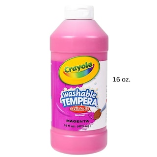 Foto 2 | Pintura Crayola Artista Ii, Témpera Lavable, Color Magenta, 473 Ml - Venta Internacional.