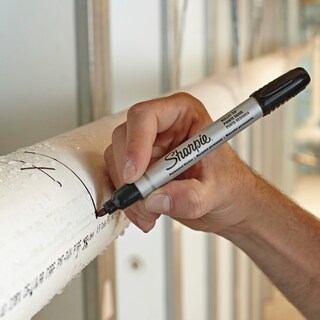 Foto 7 | Marcadores Permanentes Sharpie Pro Industrial 12 Negros - Venta Internacional.
