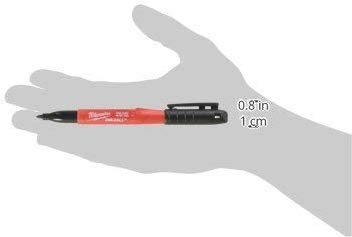 Foto 7 pulgar | Rotulador Milwaukee Inkzall Point Fine Black 4 Piezas - Venta Internacional