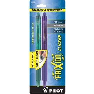 Foto 3 | Bolígrafos De Tinta De Gel Pilot Frixion Clicker Fine Point, Paquete De 2 - Venta Internacional.