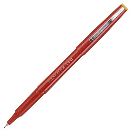 Foto 6 pulgar | Rotuladores Pilot Razor Point, Tinta Roja Ultrafina, 12 X 0,3 Mm - Venta Internacional.