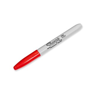 Foto 2 | Juego De Rotuladores Permanentes Sharpie Fine Tip, 36 Unidades, Color Rojo - Venta Internacional.