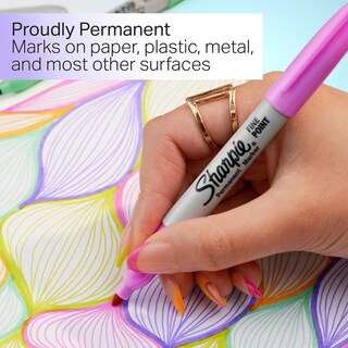 Foto 3 | Juego De Rotuladores Sharpie Glam Pop, Punta Fina Permanente, 34 Unidades - Venta Internacional.