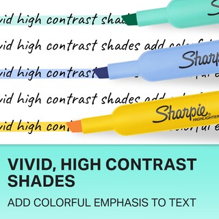 Foto 4 | Juego De Iluminadores Sharpie Tank Style Con Punta Cincelada, 36 Colores - Venta Internacional.