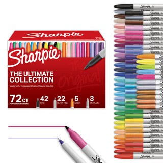 Foto 1 | Set De Rotuladores Sharpie Ultimate Collection, 72 Colores Surtidos - Venta Internacional.