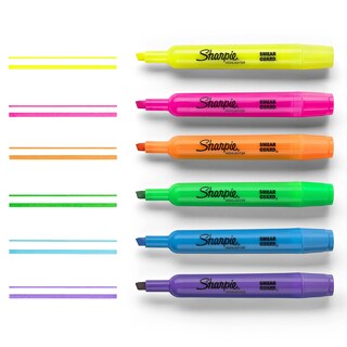 Foto 7 | Set De Iluminadores Sharpie Tank Fluorescentes Y Pastel, 36 Unidades - Venta Internacional.
