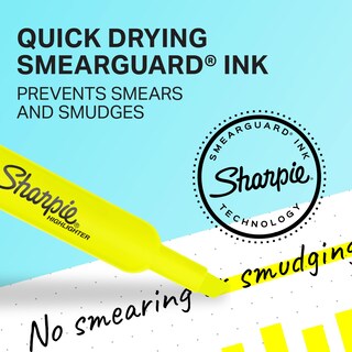 Foto 2 | Rotuladores Sharpie Tank Style Con Punta Cincelada, Color Amarillo, 36 Unidades - Venta Internacional.