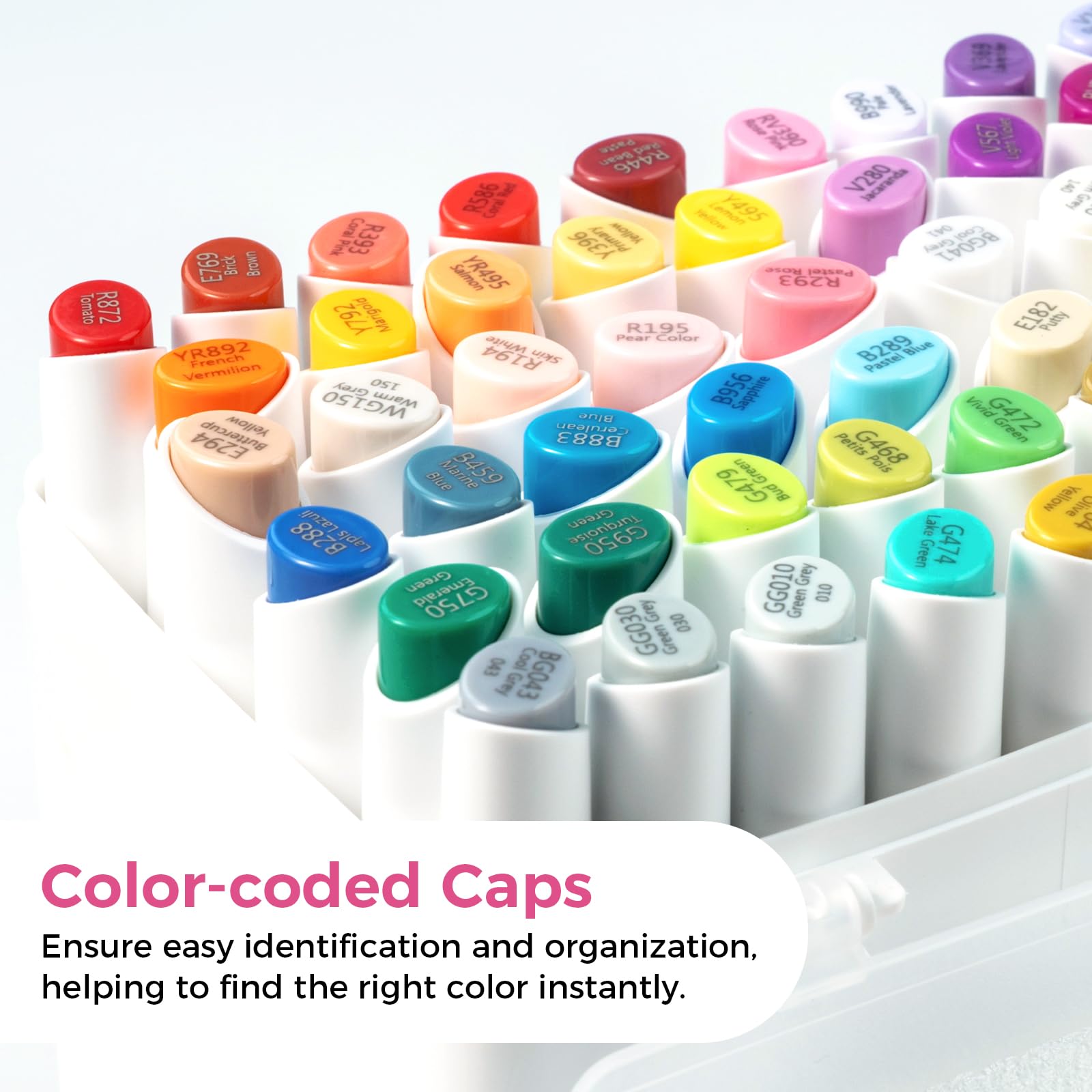 Foto 6 pulgar | Rotulador Artístico A Base De Alcohol, Serie Ohuhu Kaala B, 60 Colores - Venta Internacional.