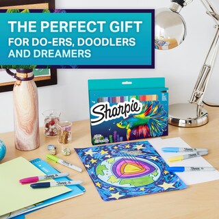 Foto 3 | Set De Rotuladores Sharpie Permanent Fine Point 18 Colores - Venta Internacional.