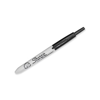 Foto 3 | Rotuladores Permanentes Sharpie Retráctiles Ultrafinos Negros 12 - Venta Internacional.