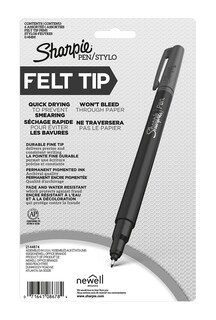 Foto 2 | Bolígrafo Sharpie Fine Point, Paquete De 6 Colores Surtidos (1924215) - Venta Internacional.