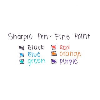 Foto 5 | Bolígrafo Sharpie Fine Point, Paquete De 6 Colores Surtidos (1924215) - Venta Internacional.