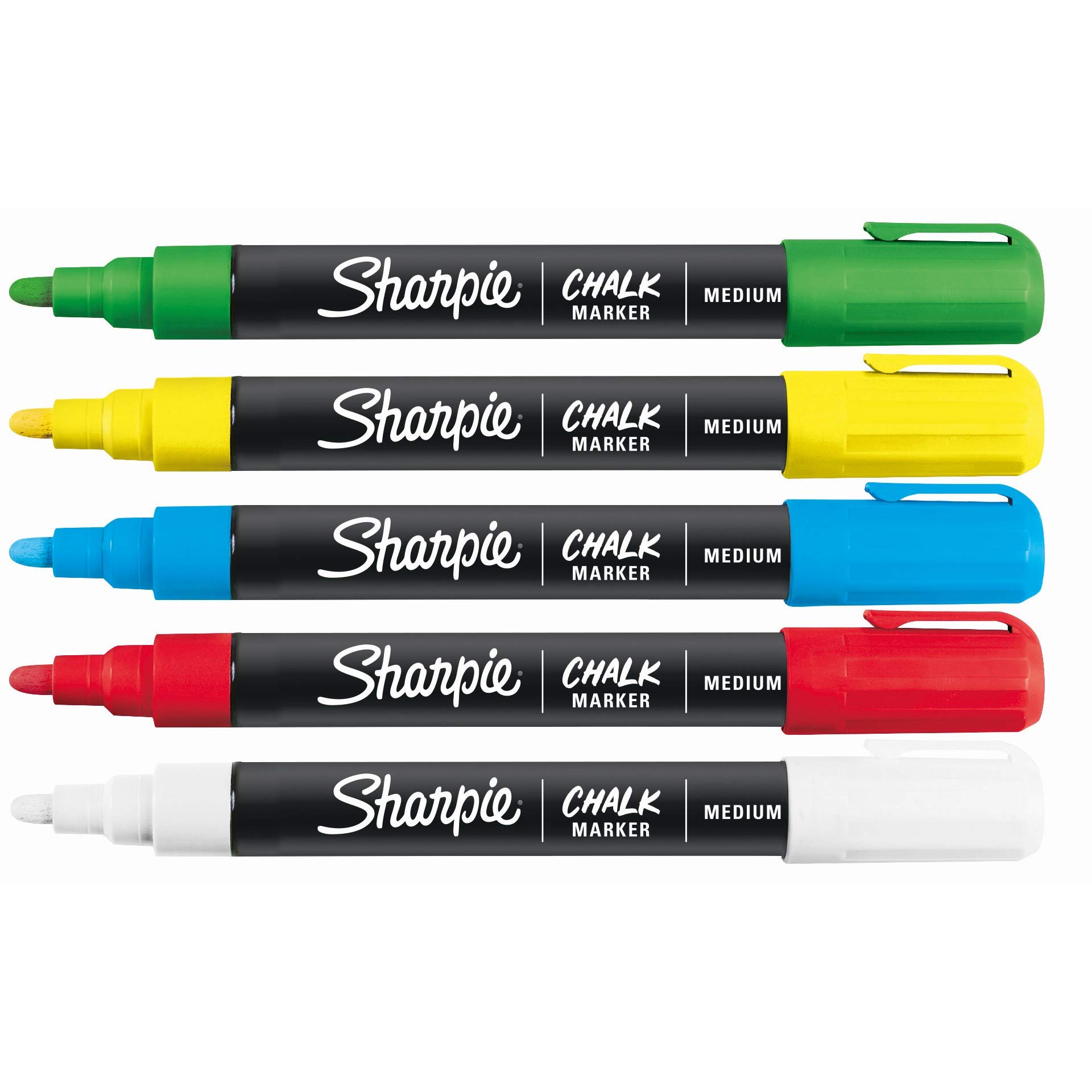 Foto 4 pulgar | Marcadores De Tiza Sharpie De Borrado Húmedo, Varios Colores, 5 Unidades - Venta Internacional.