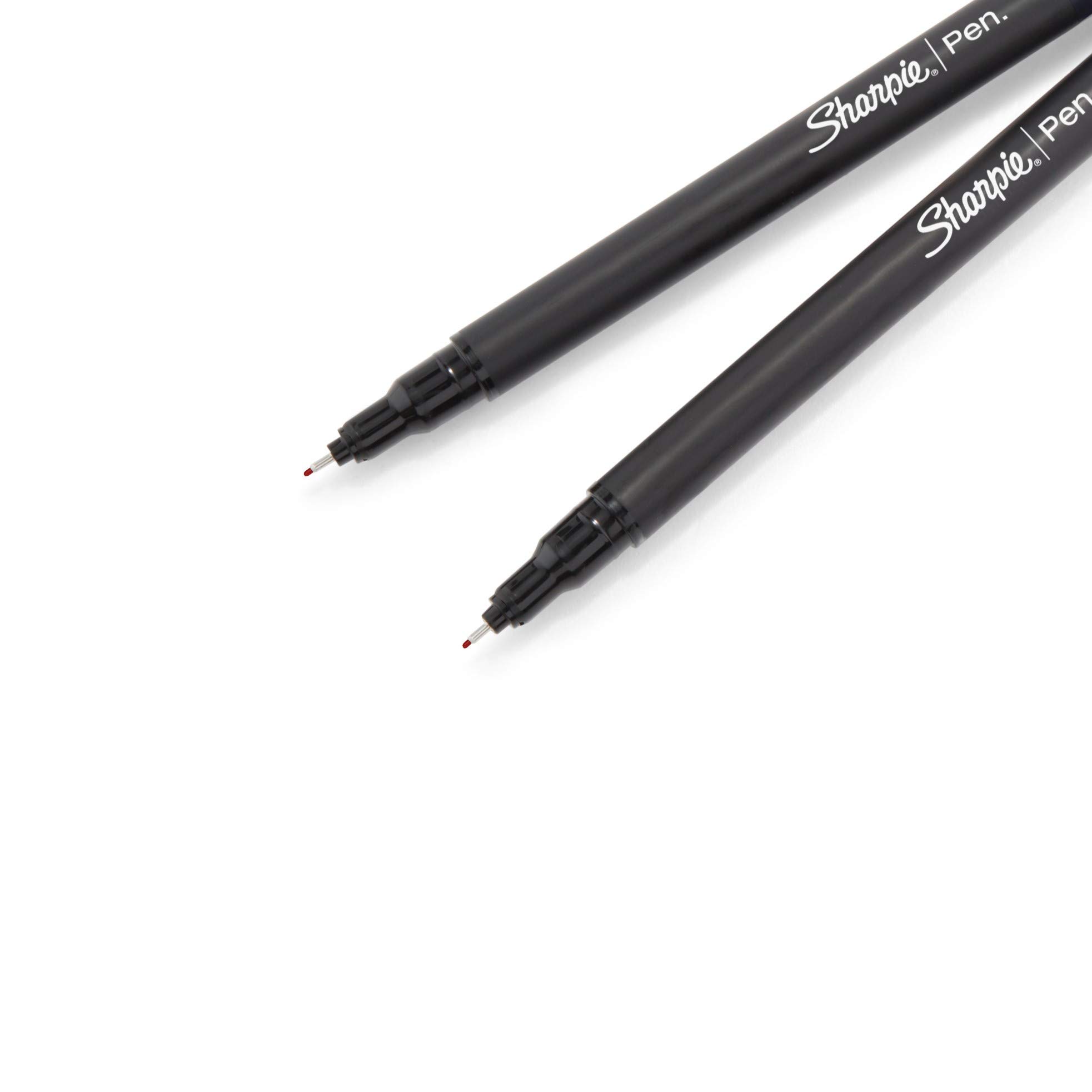 Foto 5 | Bolígrafos Con Punta De Fieltro Sharpie Fine Point, 0,4 Mm, Color Rojo, 12 Unidades - Venta Internacional.