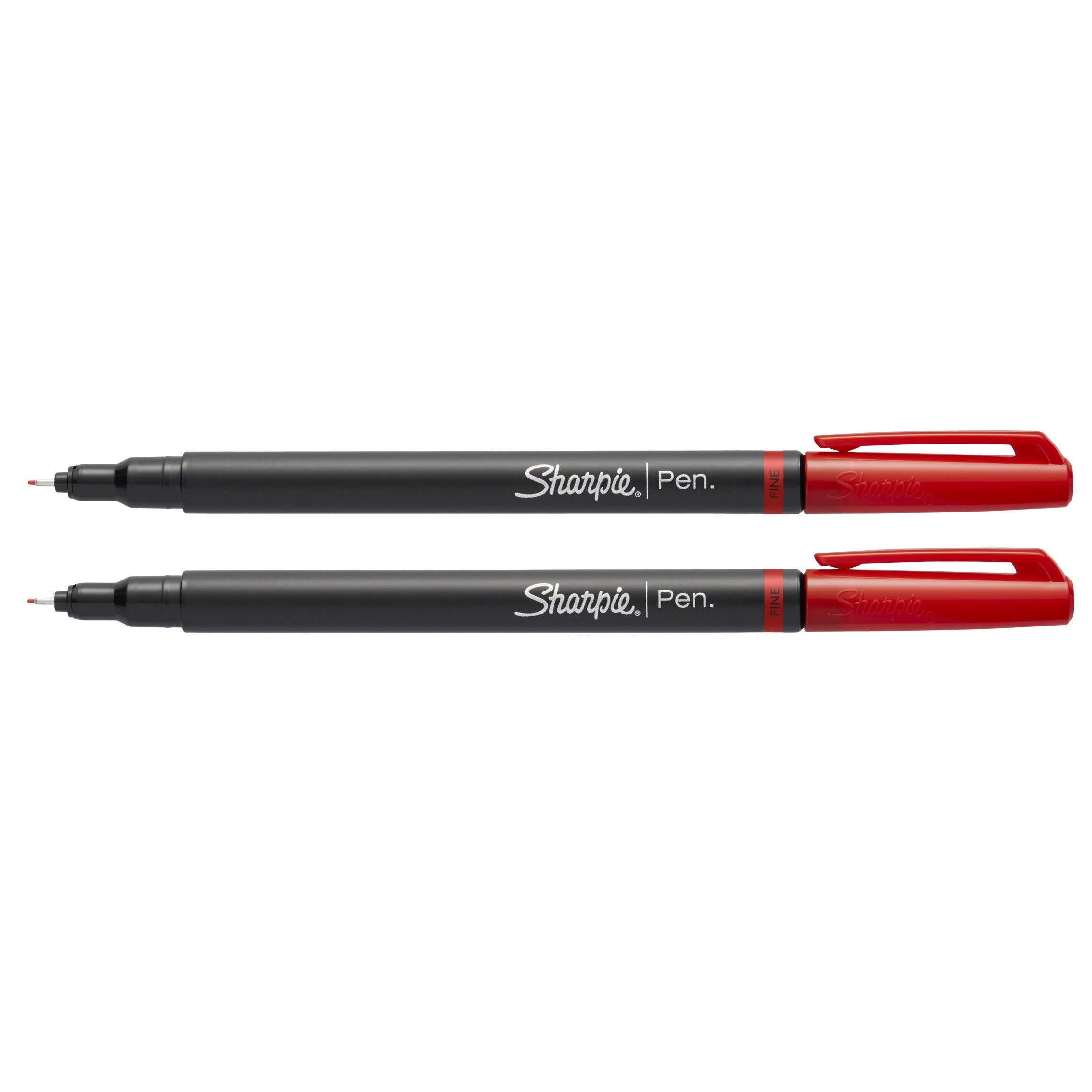 Foto 6 | Bolígrafos Con Punta De Fieltro Sharpie Fine Point, 0,4 Mm, Color Rojo, 12 Unidades - Venta Internacional.