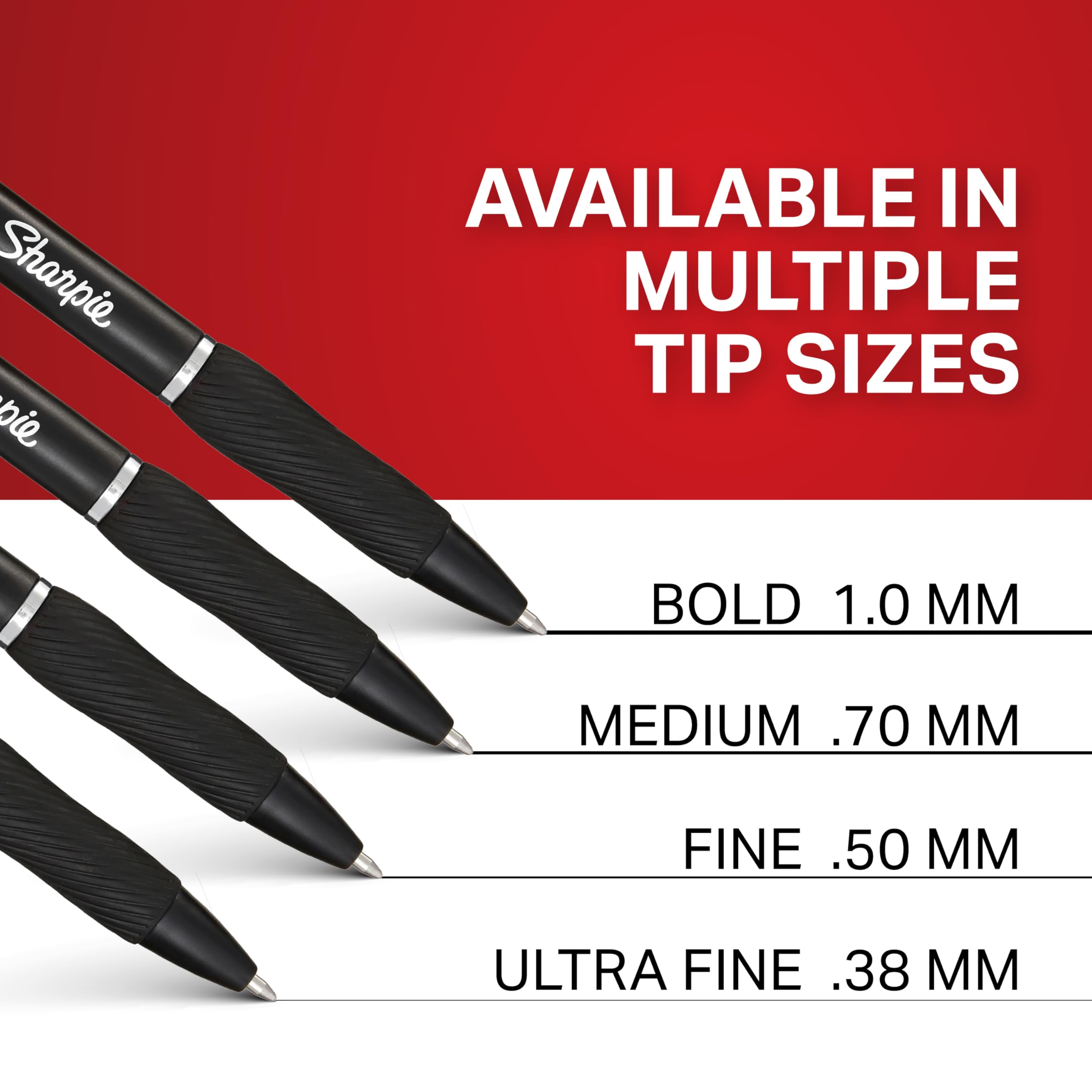 Foto 3 | Bolígrafo Sharpie S-gel Retráctil San2096127 36/caja - Venta Internacional.