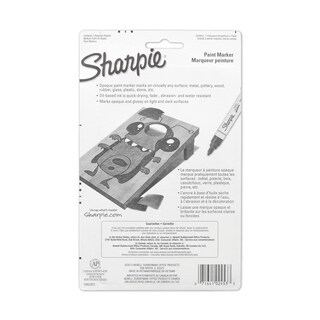 Foto 4 | Marcadores De Pintura Sharpie, A Base De Aceite, De Punto Medio, Juego De 5 Colores - Venta Internacional.