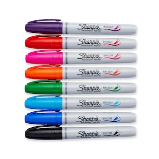 Foto 2 | Rotuladores Permanentes Sharpie Con Punta De Pincel, 8 Rotuladores De Colores - Venta Internacional.