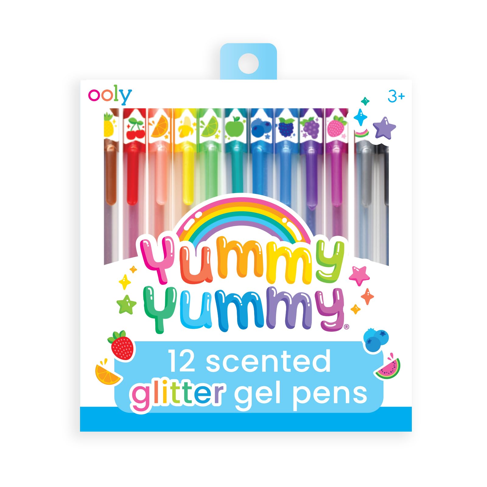 Foto 2 pulgar | Bolígrafos De Gel Con Purpurina Perfumados Oly Yummy, Juego De 12 Unidades, 1 Mm - Venta Internacional.