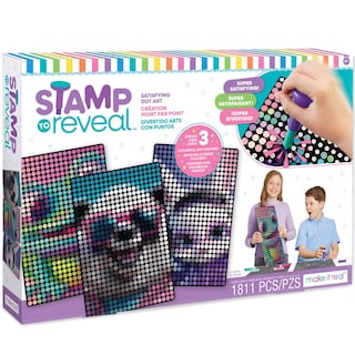 Foto 1 | Kit De Manualidades Con Forma De Sello Make It Real Para Revelar Pósteres Con Puntos Hechos A Mano - Venta Internacion