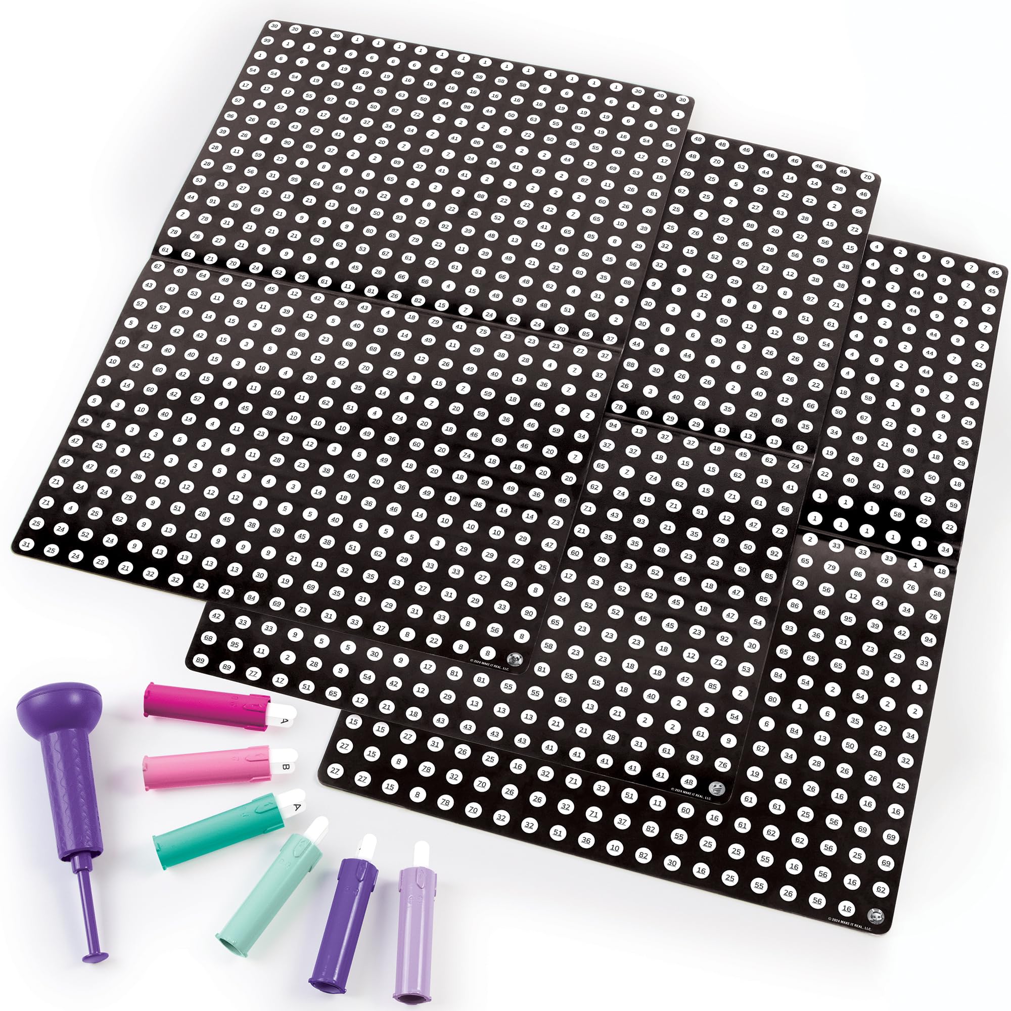 Foto 4 pulgar | Kit De Manualidades Con Forma De Sello Make It Real Para Revelar Pósteres Con Puntos Hechos A Mano - Venta Internacion