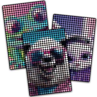 Foto 4 | Kit De Manualidades Con Forma De Sello Make It Real Para Revelar Pósteres Con Puntos Hechos A Mano - Venta Internacion