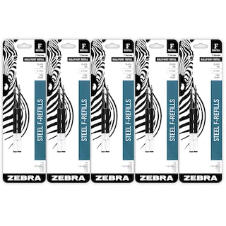 Foto 1 | Recambio Para Bolígrafo Zebra F-series, Acero Inoxidable, 0,7 Mm - Venta Internacional.
