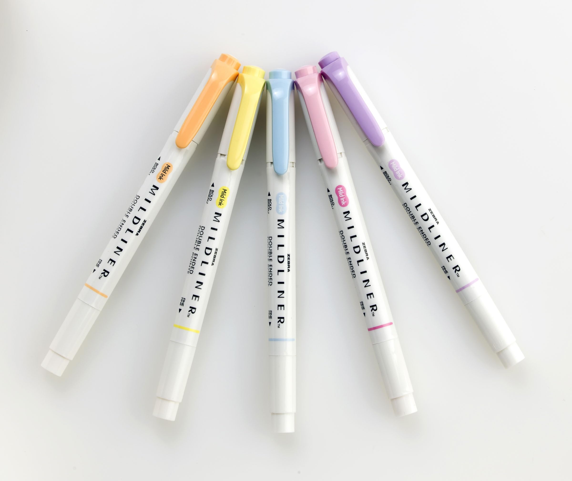 Foto 7 | Set De Iluminadores Zebra Pen Mildliner De Doble Punta, Paquete De 5 - Venta Internacional.