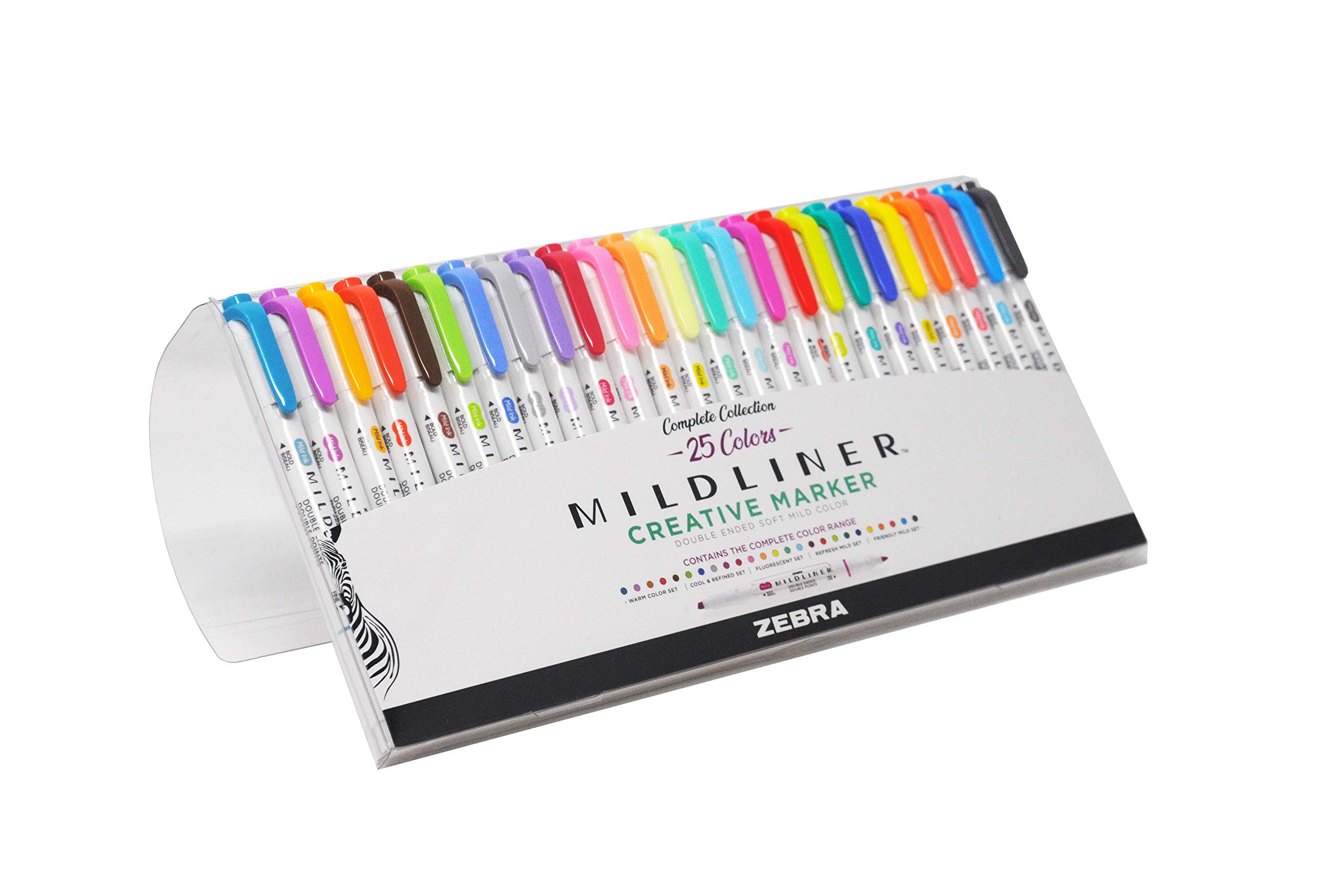 Foto 2 pulgar | Iluminador Zebra Mildliner De Doble Punta, Paquete De 25 - Venta Internacional.