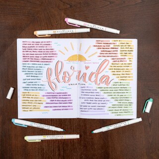 Foto 6 | Rotulador Zebra Pen Mildliner, Paquete De 5 Colores Fluorescentes - Venta Internacional.