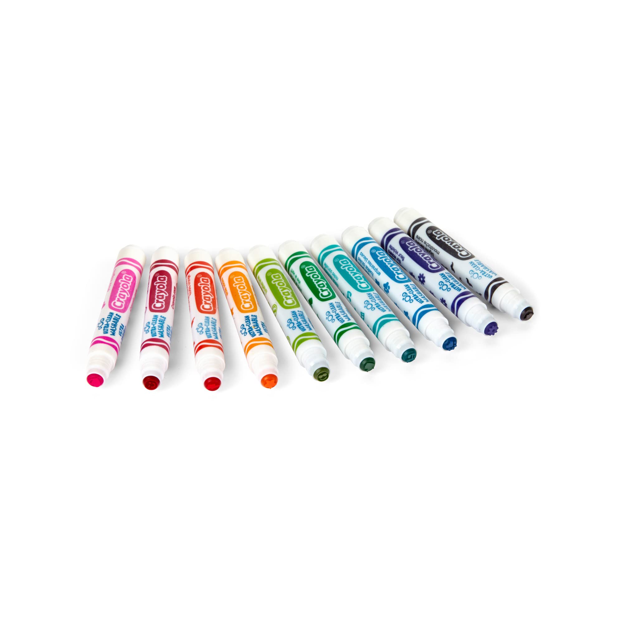 Foto 3 pulgar | Marcadores Stampers Crayola Ultraclean, Lavables, 10 Unidades Por Paquete - Venta Internacional.